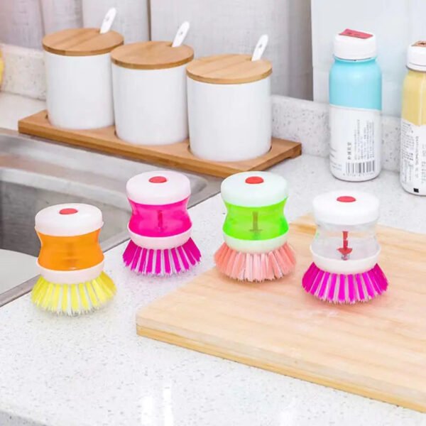 Random color kitchen wash pot dish brush